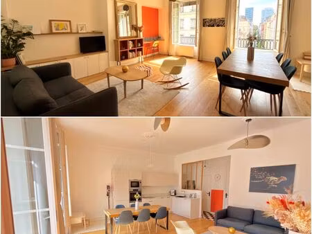 appartement lumineux lyon 6ème - brotteaux massena tête d'or