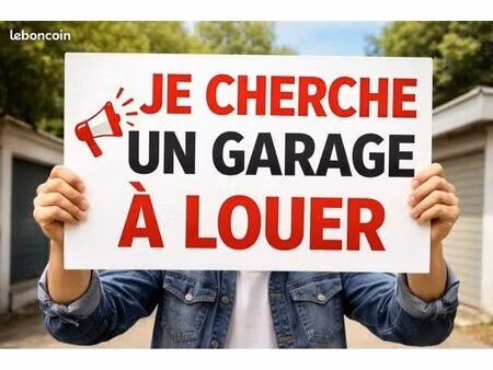 je chercher un garage a louer