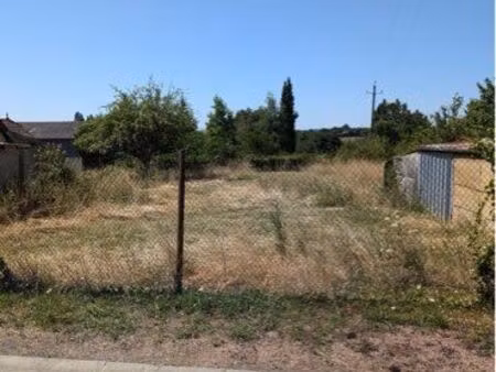 terrain constructible à vendre