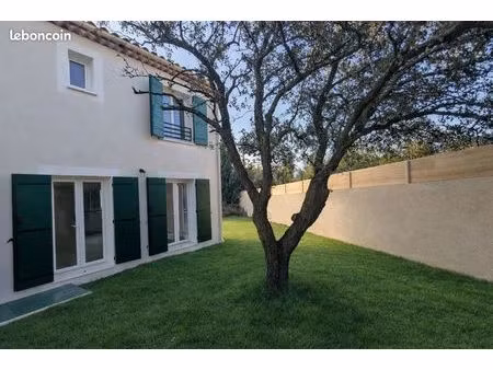 maison provençale neuve meublée avec jardin – 63 m² – aureille