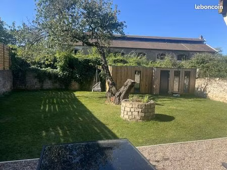 appartement 93m² rdc avec terrain