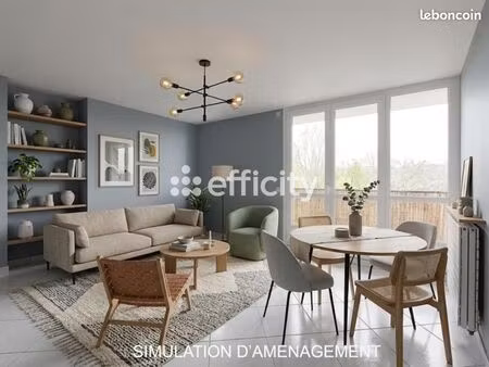 appartement 3 pièces 53 m²