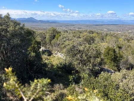 terrain de 20 000m2 à saint andré de cruzières