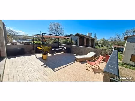 maison 80m2 + grand atelier et garage