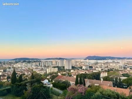 4/5 pièces bas faron vue mer