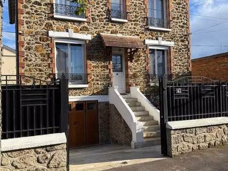 maison meulière de charme – 7 pièces – port aviation – entièrement rénovée (2022)