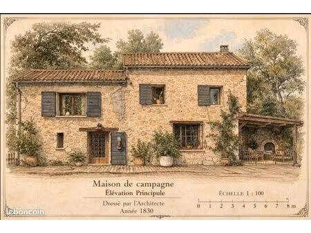 maison provençale du xixe siècle