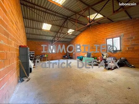 hangar 1 pièce 87 m²