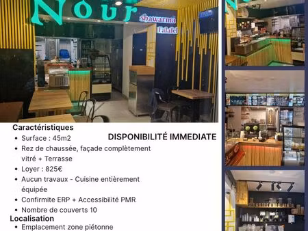 bail commercial à vendre