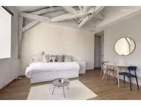 vente magnifique studio lumineux  en hypercentre de troyes