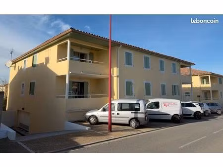vinassan - appartement climatisé t3 60 m2 + loggia
