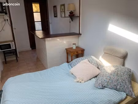 joli studio avec jardin