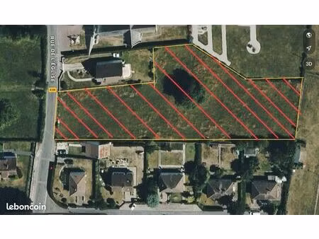 terrain 4152 m2 constructible