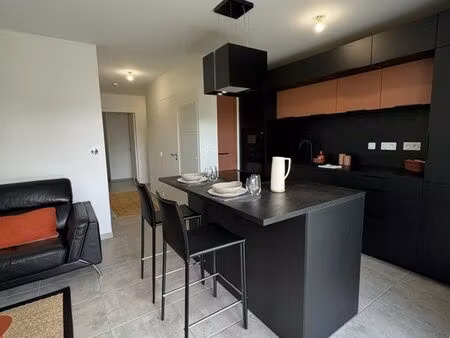 appartement meublé avec terrasse et jardin