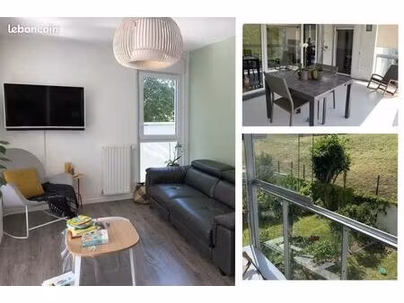 4 pièces – 74m² habitables + jardin d’hiver de 15m² parking sécurisé en sous-sol