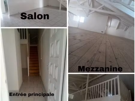 loue t3 + mezzanine