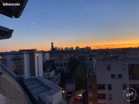 2 pièces - location meublée - asnières sur seine - 34 m² - quartier des philosophes