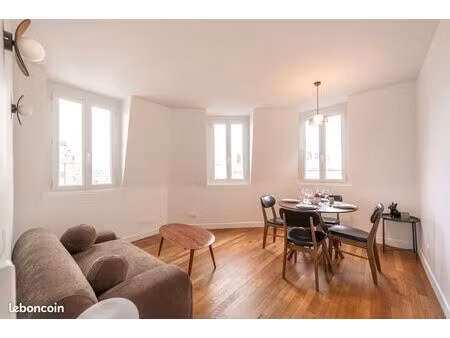 appartement asnières-sur-seine 3 pièces meublé entièrement rénové