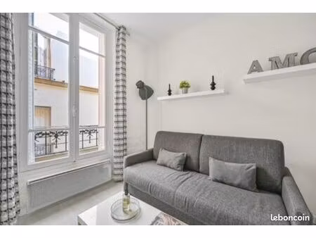 charmant studio meublé à levallois-perret