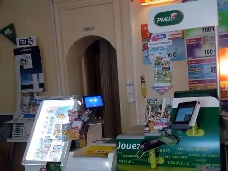 fond de commerce bar pmu fdj