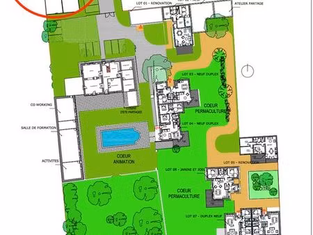 terrain d’activité professionnelle avec permis purgé dompierre-sur-mer