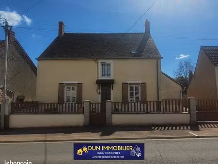 exclusif  dun sur auron  maison avec garage  dépendances et jardin