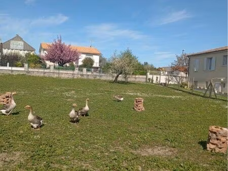 terrain constructible aulnay de saintonge