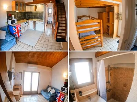 maison climatisée 31m² (carrez) - 2 chambres – calme  bord de forêt & piscine – idéal vaca