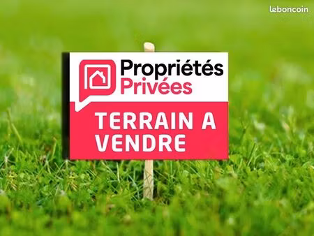 terrain 600 m² briollay