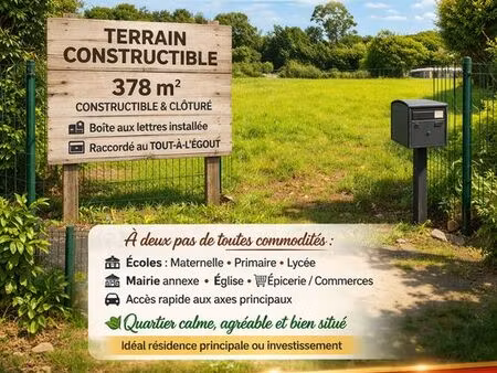 terrain constructible à vendre – bagatelle  sainte-suzanne (974) île de la réunion