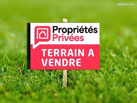 terrain 600 m² seiches sur le loir