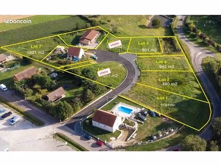 parcelles lotissement