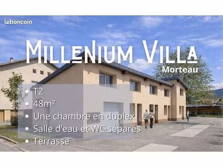 duplex 2 pièces 48 m²