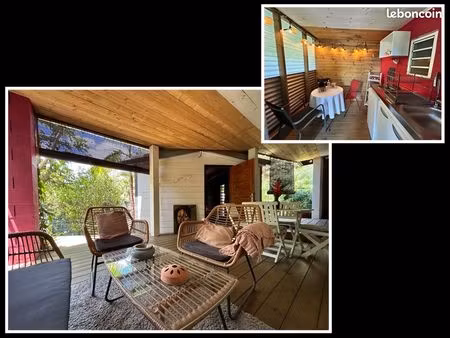 maison ambiance bois entre-deux