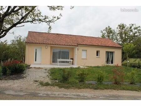 à 10 minutes de cahors  à découvrir maison bbc récente de plein pied  type t4  107 m²