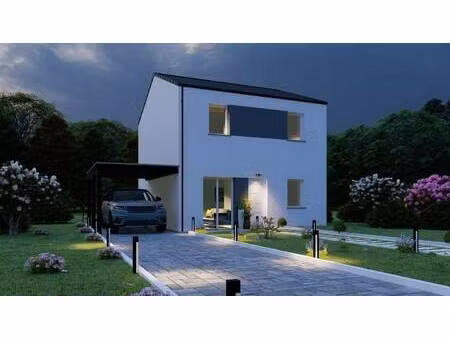 terrain avec maison neuve à vendre