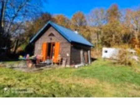 terrain aménagé  chalet ruisseau