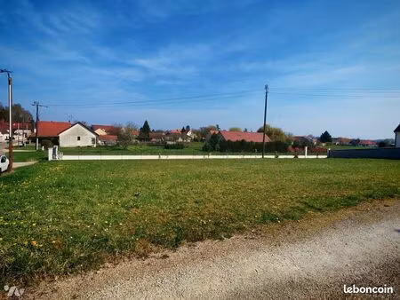 terrain 1000 m² aubigny en plaine