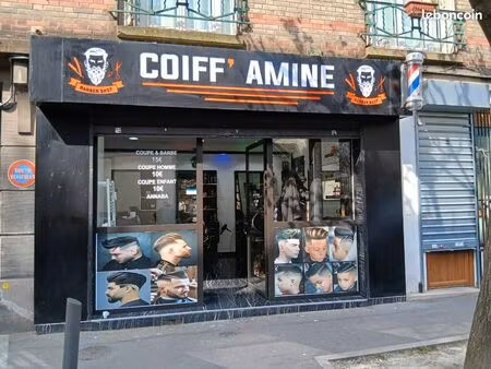 salon barber a vendre