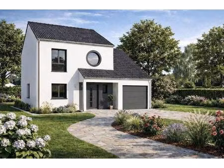 terrain avec maison neuve à vendre