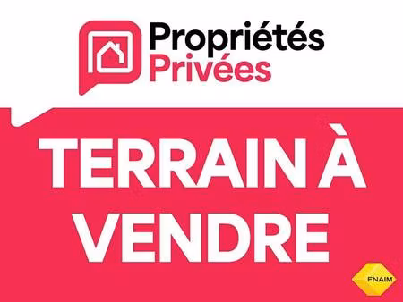 terrain constructible à vendre
