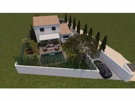 terrain avec maison neuve à vendre