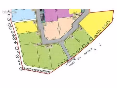 terrain 427 m² combrit