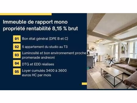 immeuble à vendre