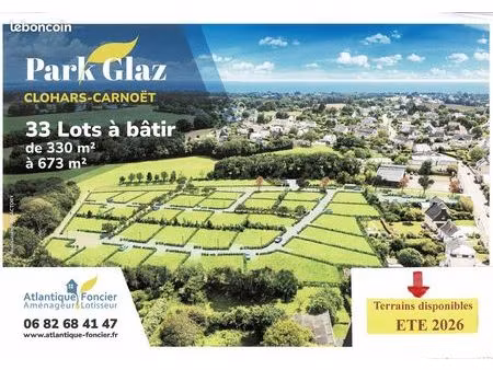 terrain à clohars carnoet