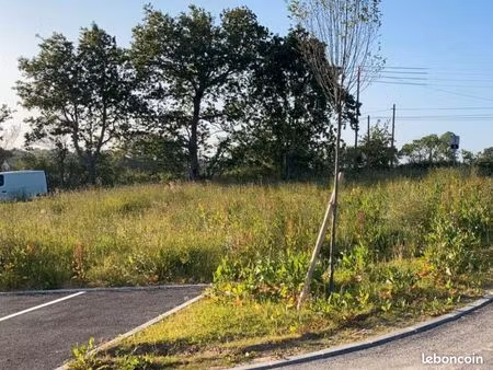 terrain 392 m² – lotissement terminé  exposé sud – riec-sur-bélon