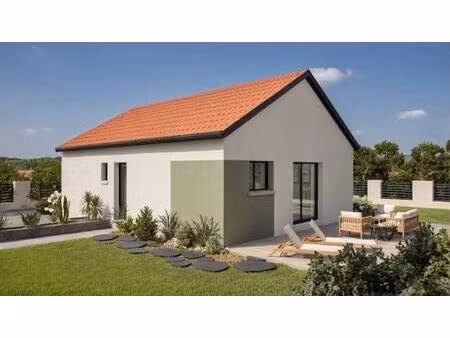 terrain avec maison neuve à vendre