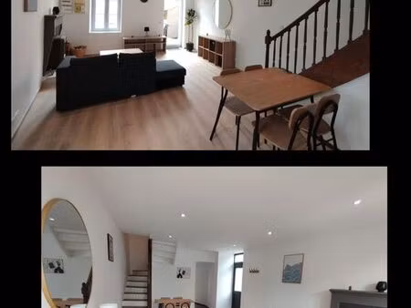 maison avec 1 chambre + terrasse