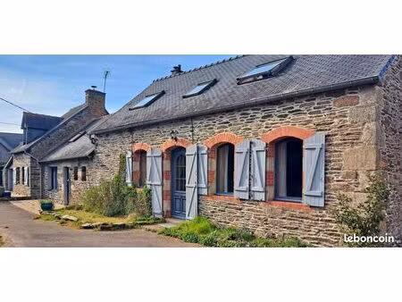 longère bretonne de caractère - 188 m2 - 2 habitations- cadre exceptionnel