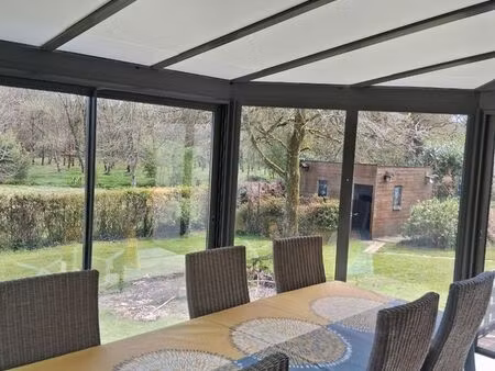 maison individuelle sur terrain clos